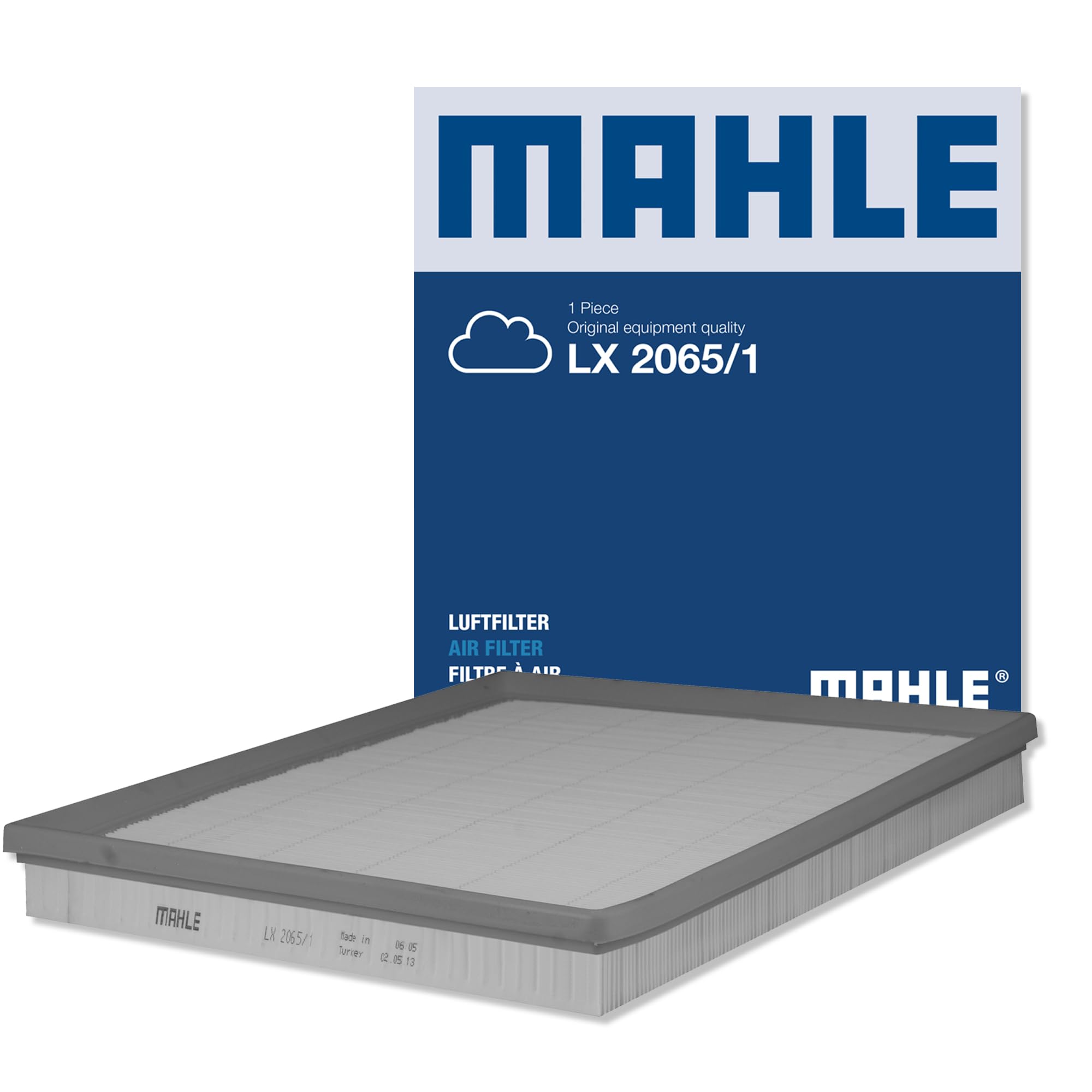 MAHLE LX 2065/1 - Air Filter Car - Engine