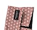 Saki P-661 Roll Pen Case with Traditional Japanese Fabric - Dark Red