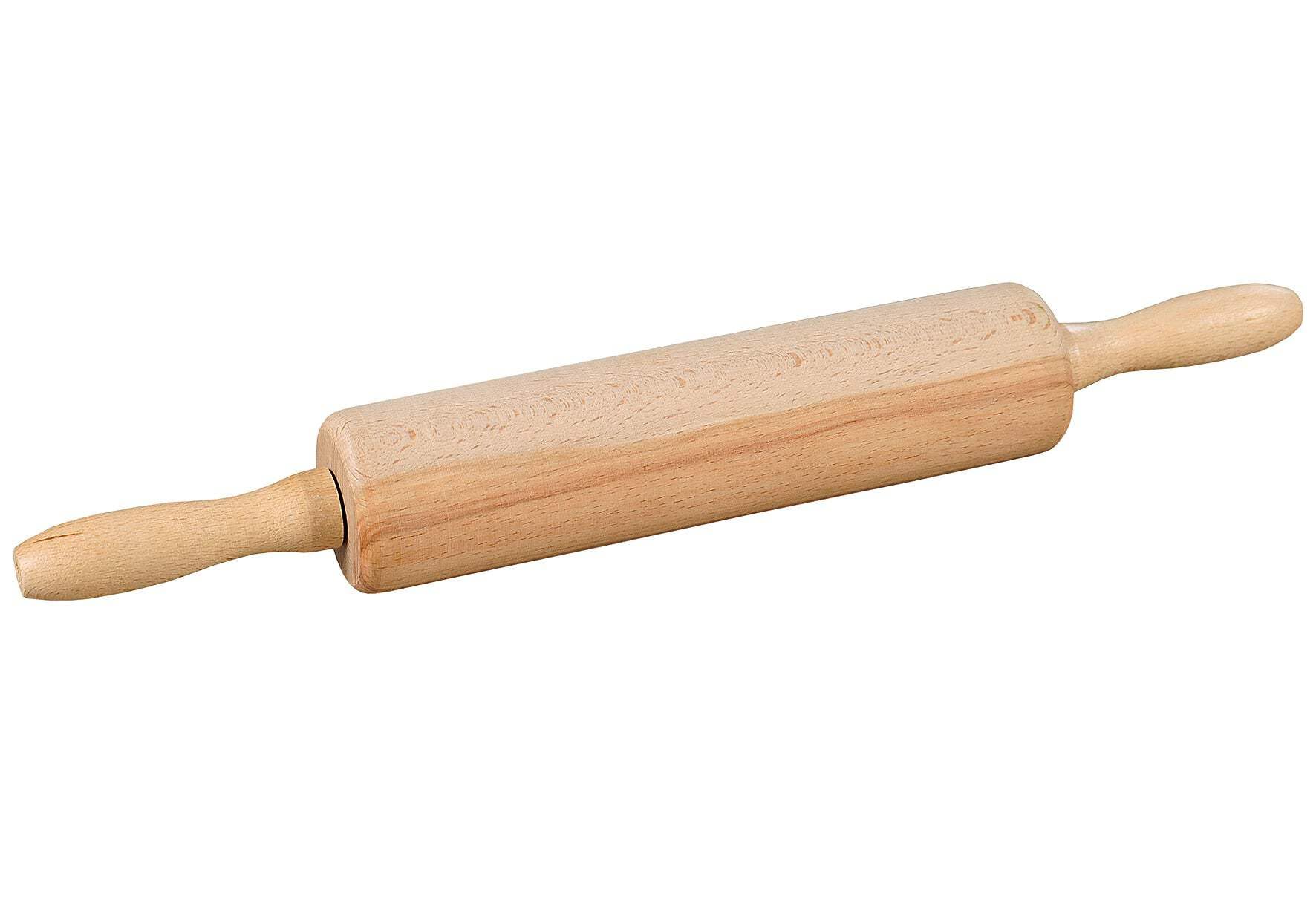 Kesper Rolling Pin, Beech Wood, Brown, 44 cm