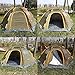 Wnnideo Instant Family Tent Automatic Pop Up Tents for Outdoor Sports Camping Hiking Travel Beach (Grey)