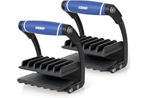 XDENGP Panel and Plywood Carrier（2 Pack）, Plywood Lifting Tool and Drywall Carrying Tool, Panel Gripper for Wood Sheet Board uesd with one hand, Adjustable Clamping Thickness up to 1 inch