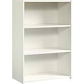 Sauder Beginnings 3-Shelf Bookcase/ Book shelf, Soft White finish