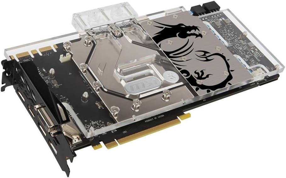 MSI GTX 1080 SEA HAWK EK X 8GB GDDR5X Water Cooled Graphics Card