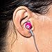 X-1 (Powered by H2O Audio) CB1-PK-X Flex All Sport Waterproof In-Ear Headphones (Power Pink)