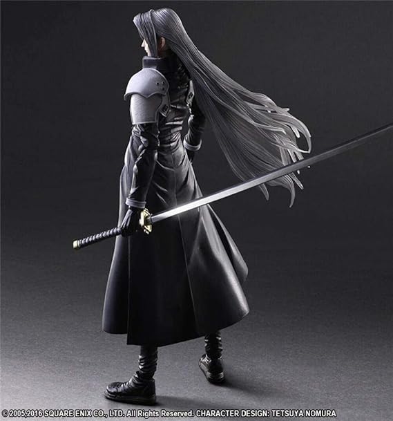 Amazon 小さな粘土の彫刻セフィロス手作りのモデルの装飾リビングルームとベッドルームの装飾親戚への贈り物子供と十代の若者たちとアニメファンへの贈り物 アニメ 萌えグッズ 通販