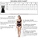 Miusol Women's 1950'S Style 2/3 Sleeve Evening Party Swing Dress