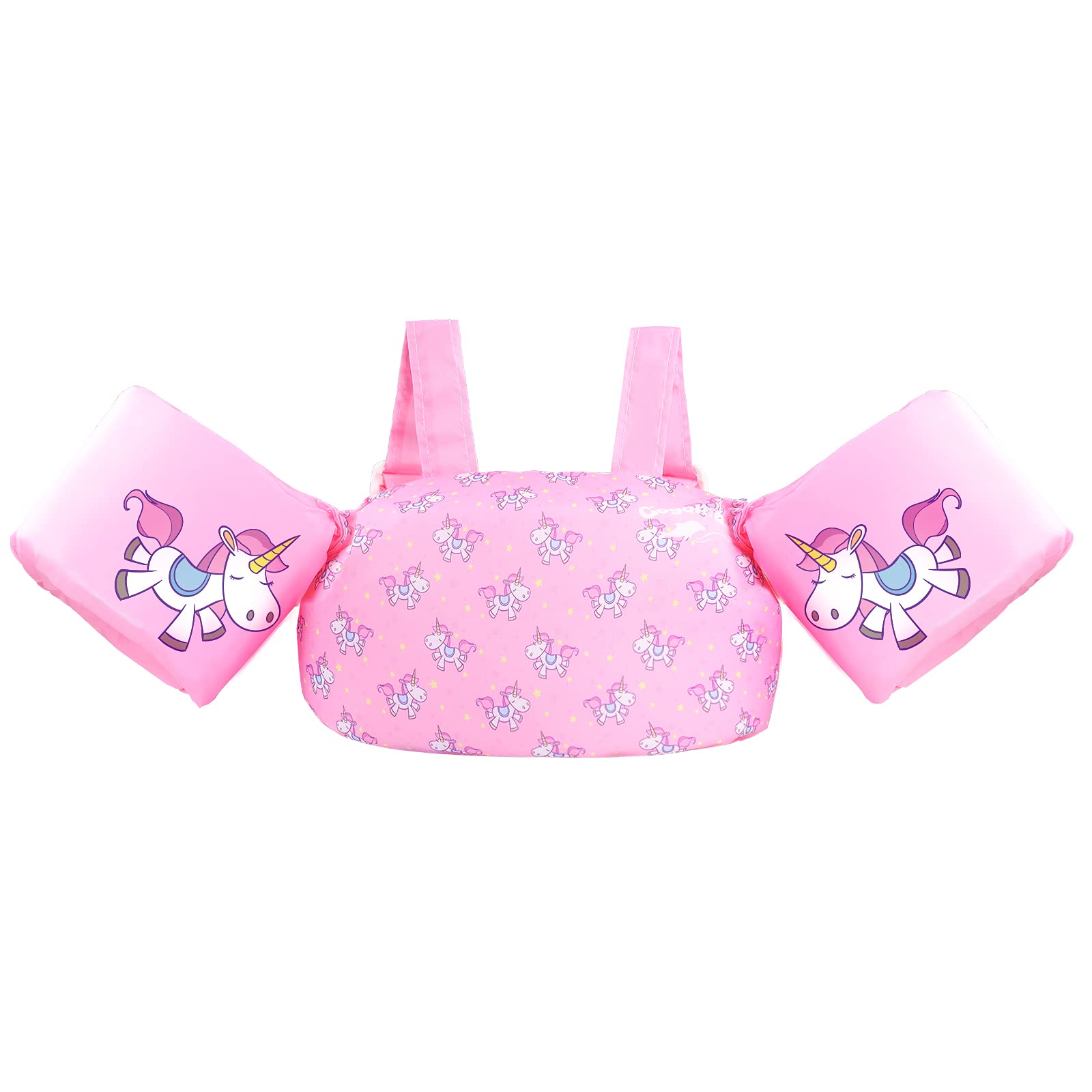 Gogokids Puddle Float Jumper 24-66 Pounds, Toddler Swim Vest Kids 1-6 Years