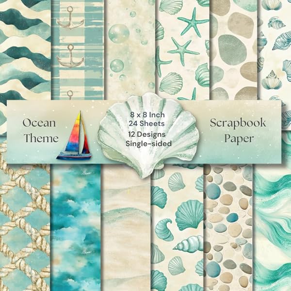 Knaid Lot De 200 Feuilles D'éphémères Vintage Pour Découpage