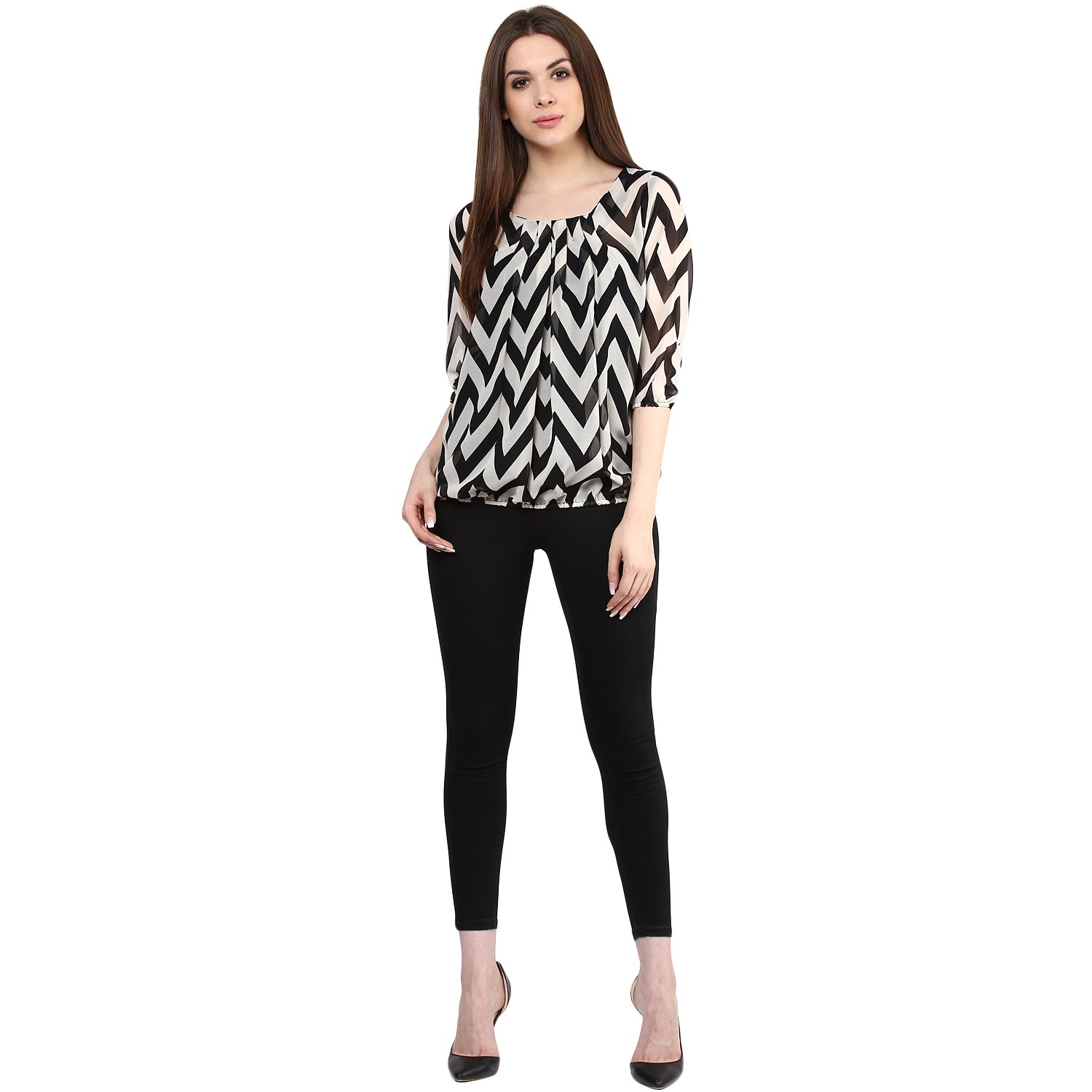 mayra women's georgette top