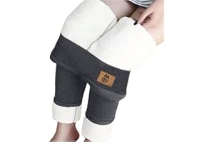 Womens Fleece Lined Leggings Winter Trendy Thermal High Waisted Tights Plus Size Thick Sherpa Warm Casual Yoga Pants