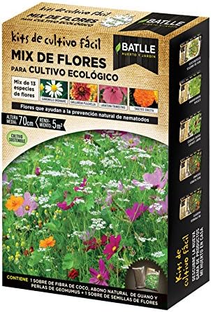 Huerto Urbano - Mix de flores Cultivo ecológico - Batlle: Amazon.es ...