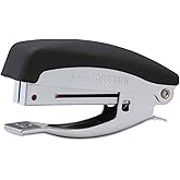 Bostitch Office Deluxe 20 Sheet Hand-Held Stapler with Anchor Hole, Chrome/Black (42100)