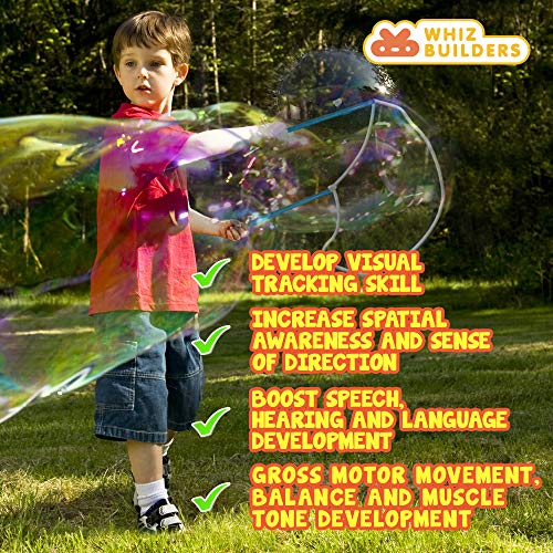 4 WhizBuilders+Outdoor+Birthday+Activity+Bubbles