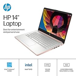 HP 2024 Stream 14" HD Thin and Light Laptop, Intel