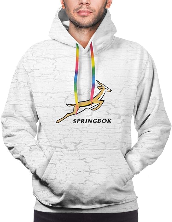 Amazon Co Jp B Ursi ラグビー 南アフリカ メンズ スウェットパーカー トレーナー 春秋スウェット フード付 長袖カットソー かっこいい シンプル カジュアル スポーツ トレーナー 秋服 M 服 ファッション小物