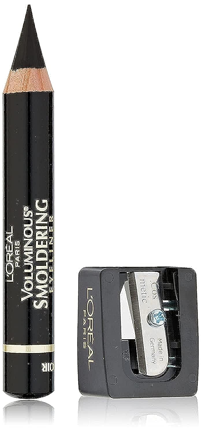 L'Oreal Paris Voluminous Smoldering Eyeliner, Black, 0.087 Ounce