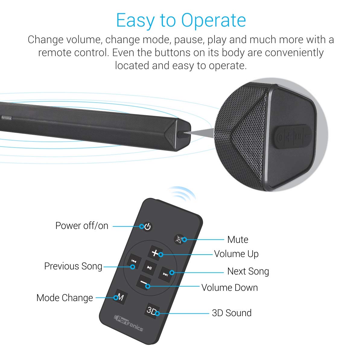 portronics sound slick 2 por 936 review