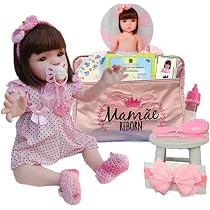 Boneca Bebê Mamãe Reborn Menina 100% Silicone Enxoval Completo + ...