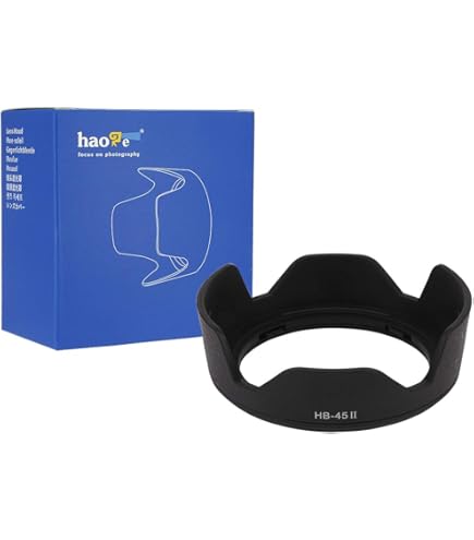 HB-45 II Paraluce Per Obiettivo Nikon AF-S 18-55mmf/3.5-5.6G DX - Foto 8