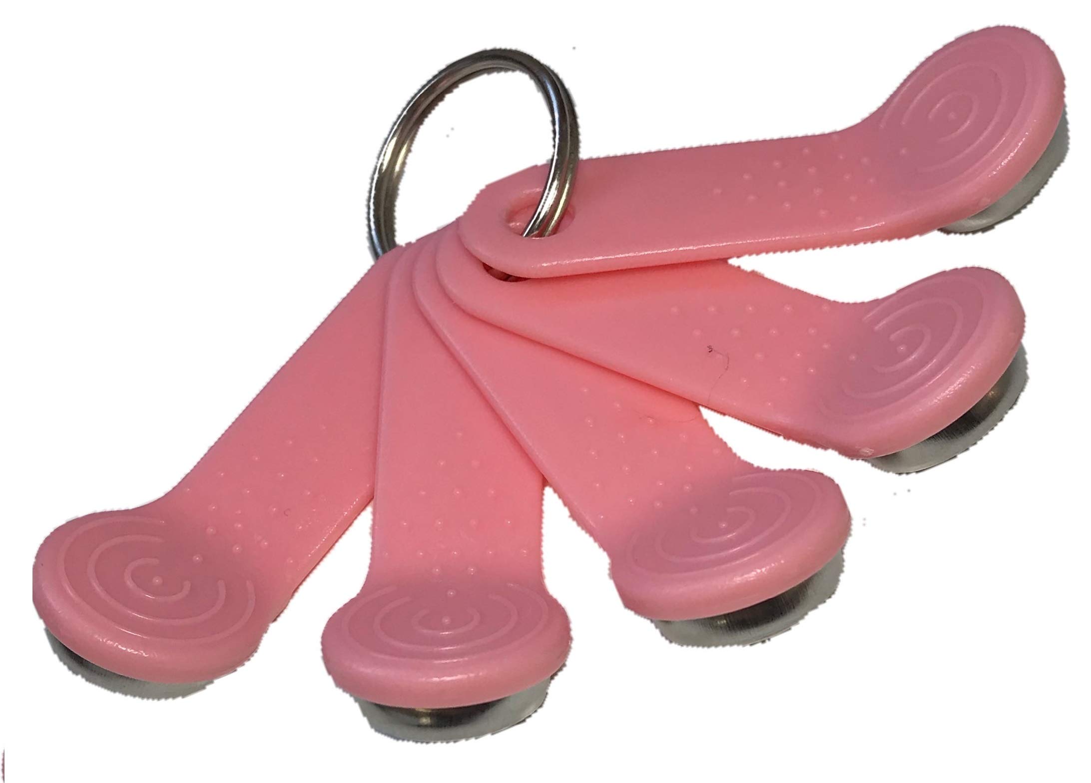 10 X Pink Ibutton/Dallas Key/POS Fob - Non Magnetic - by Pac Supplies Global Ltd