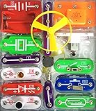 Liyic 58 DIY Circuits for Kids,Kids Circuits,Kids Circuit Kit,Science Experiments for Kids,Science Experiments Kits for Kids,Electronic Building Block Kit,Science for Kids,Educational Science Kit Toy