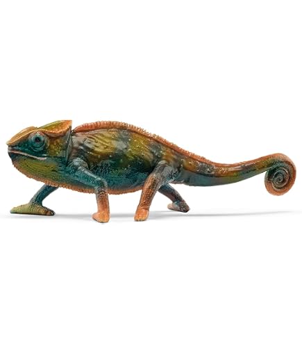 Amazon.com: Safari Ltd. Veiled Chameleon Figurine - Detailed 9.25