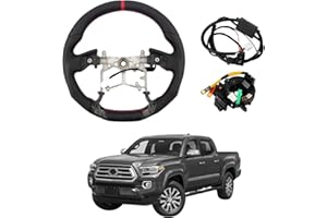 HIGH FLYING for Toyota Tacoma 2016-2023 Car Interior Accessories Heated Steering Wheel Replacement Part Perforated Leather Ki