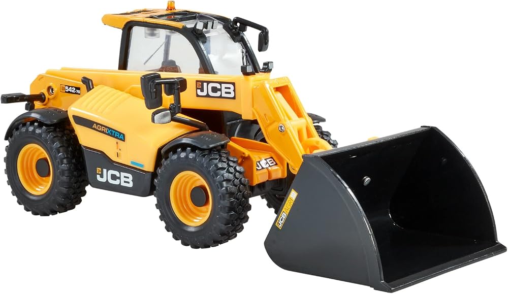 Britains JCB AGRI Loadall Telescopic Handler 1:32 Scale Farm Toy for Collectors