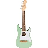 Fender, 4-String Ukulele, Right, Surf Green (0970523557)