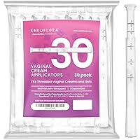 Amazon.com: Seroflora Disposable Vaginal Cream Applicators