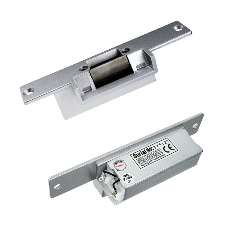 OBO HANDS 12V DC Fail Secure NO Type Door Electric Strike Lock for Access Control Smart Locks (NO Lock)