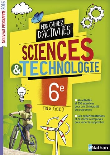 Download Le cahier d'activités Sciences et Technologie 6e / Fin de cycle 3 PDF