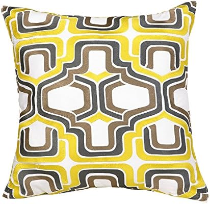 Amazon Com Trina Turk Ogee 20 Square Decorative Pillow Kitchen