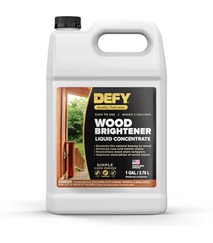 Defy Essential Semi-Transparent Wood Stain, Cedar Tone, 1 Gal - View #6