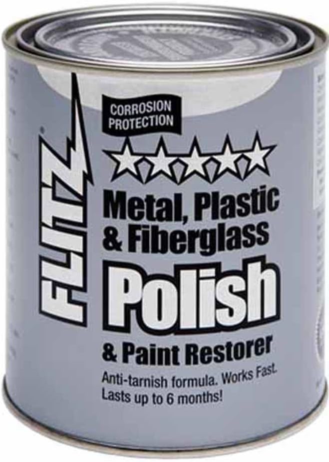 Flitz Metal Polish, Fiberglass & Paint Restorer - 2 lb Can