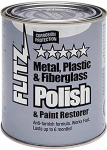 Flitz Metal Polish, Fiberglass & Paint Restorer - 2 lb Can