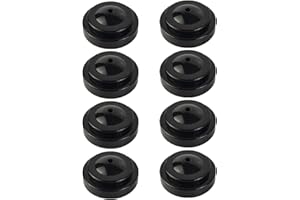 Zigvert 8 Pack Desk Flag Holder,Black Miniature Flag Stands,1 Hole Black Base For 4"x6" 5"x8" Stick Desk Flags, Holders for Almost All Small Mini Flags