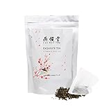 Yan Hou Tang - 50 Teebeutel Taiwan Jasmin Grün Tee Aroma Geschmack zuckerfreies 