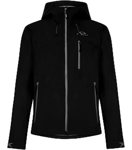 Amazon.com: Oakley Mens Latitude Flex Tech Jacket,Blackout, Small