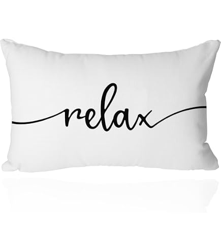 WENIANRU Beach-Themed Decorative Pillow Cover – Cotton Linen, 12x20 Inches, Machine Washable