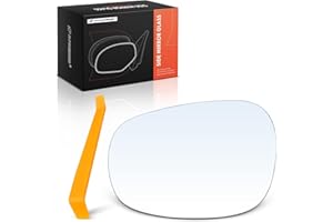 A-Premium Left Driver Side Heated Mirror Glass Compatible with BMW 320i 323i 325i 328i 328i xDrive 335d 335i xDrive 335is 125