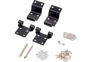 CELOMT Tour Pack Hinge Kit Fit for Harley Touring Models 1999-2013 Black