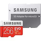 Samsung 256GB EVO Plus Class 10 UHS-I microSDXC U3 with Adapter (MB-MC256GA)