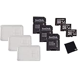 3 Pack 2GB Micro SD Memory Card with SD Adapter, 2 GB Micro SD Memory Card, 3 Pack Micro SDHC TF MicroSD TransFlash Card Micr