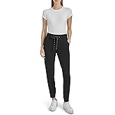 Andrew Marc Womens Puff Knit Jogger