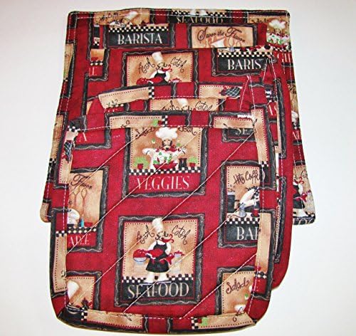 Fat Chef Kitchen Linens Set (Five Pieces)
