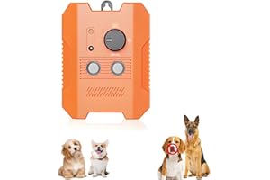 Barkguard Pro 2025, Bark Guard for Dogs, Ultrasonic Dog Bark Deterrent, 3 Modes, USB Rechargeable, 200 Foot Range Covers, LED