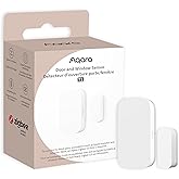 Aqara Door and Window Sensor T1, Mini Wireless Contact Sensor for Smart Home Security and Automation, Requires Aqara Hub, Zig