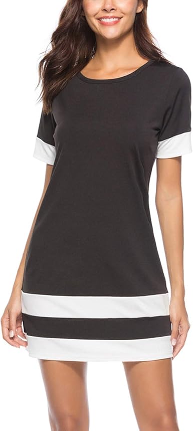 slim fit t shirt dress