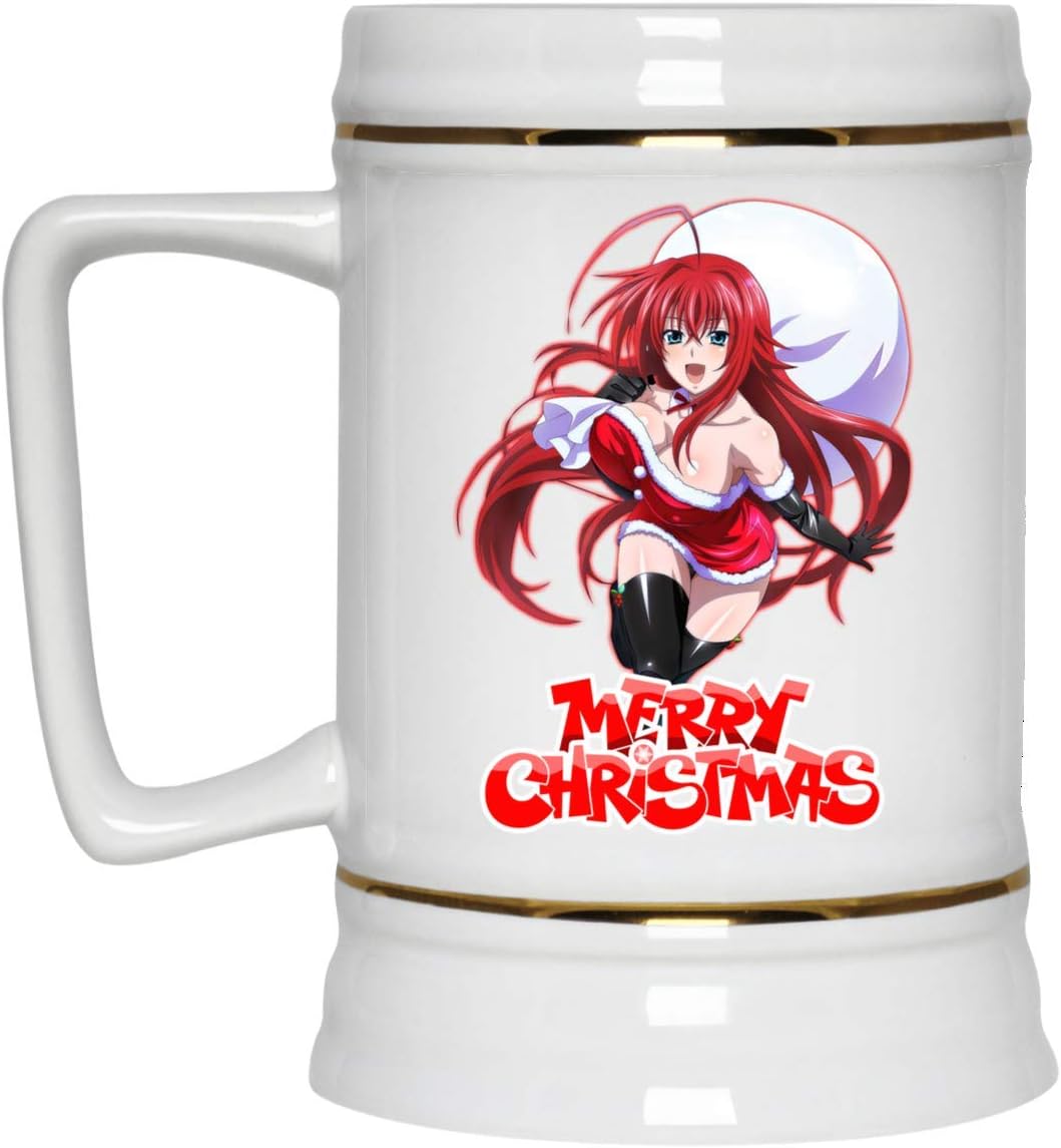 Amazon Com Chistmas Beer Lover Mug Anime Hentai Sexy Girls Red